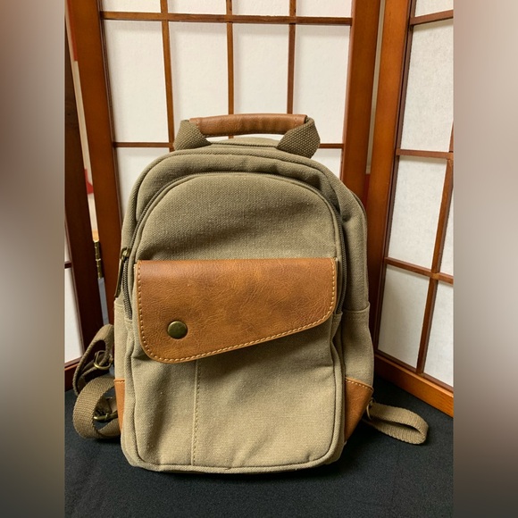 Cargoit Handbags - Cargoit Sling Backpack.  Good condition except for stain in last pic.